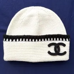 海外限定品【新品未使用】CHANEL ニット帽 ビーニー シャネル ココマーク