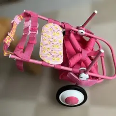 天使の車輪 犬用車椅子 2輪 歩行器 小型犬用 オプション足置き付のサムネイル