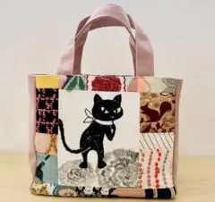 pjcクロッチくんhandmade パッチワークトートバッグ