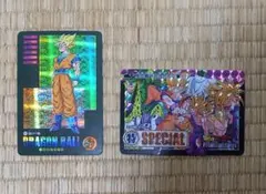 ④ドラゴンボール　カードダス　悟空　悟飯　セル編　海外製　2枚セット