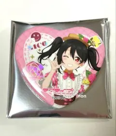 ラブライブ ！μ's ハートGIGO 缶バッジ　矢澤にこ