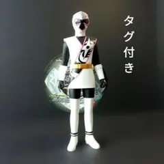 戦隊ヒーロー　シロニンジャー ソフビ 手裏剣戦隊ニンニンジャー　フィギュア　③
