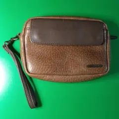 メンズレザーポーチ　ACE社　 LO STRUMENTO