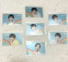 なにわ男子 初心LOVE CD特典 クリアトレカ 7枚セット