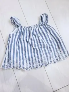baby　GAP　刺繍ノースリーブ　6ヶ月～1歳