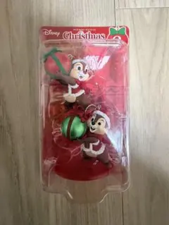 Disney クリスマス チップとデール フィギュア