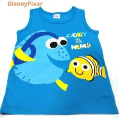ドリー & ニモ タンクトップ 青（ブルー）130ディズニーPixarのサムネイル