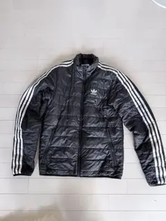 adidas ブラックダウンジャケット XS