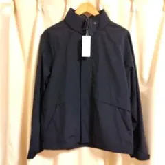 新品未使用タグ付きUNIQLOユニクロウィンドプルーフスタンドブルゾンMブラックのサムネイル