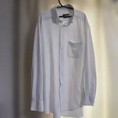 ホワイト 長袖シャツ 4Sサイズ　スーツセレクト　首周り41cm 袖丈82cm