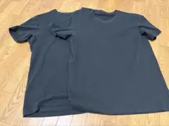 ユニクロ　ドライカラークルーネックTシャツ　ブラック　Sサイズ　２枚