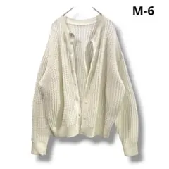 アメリカンホリック カーディガン 長袖 L オフホワイト レディース 軽い