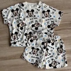 ミッキー セットアップ　Tシャツ ショートパンツ 80cm