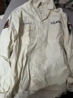 U.S. ARMY ホワイト ミリタリージャケット