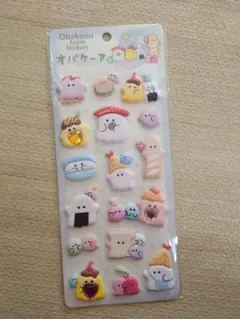 ※ラスト１点※オバケーヌ もちもち ぷっくり マシュマロ シール ストーン ④