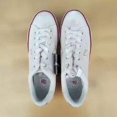 NIKE キャンバススニーカー ホワイト レッド