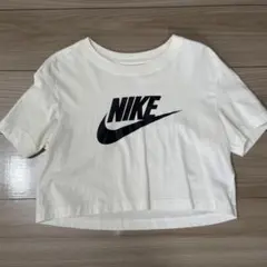 NIKE ナイキ Tシャツ ショート丈 クロップド丈 白 黒 S