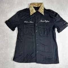 HYSTERIC GLAMOUR 古着 ヒョウ柄 半袖シャツ used - メルカリ