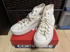 CONVERSE厚底 軽量 ALL STAR LIGHT スニーカー