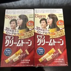 Bigen ビゲン クリームトーン 4G 自然な栗色 2個セットのサムネイル