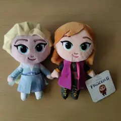 Frozen II エルサとアナ ぬいぐるみセット非売品