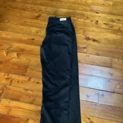 イッカ イージーストレッチ スキニーパンツ 黒 M シンプル 伸縮性
