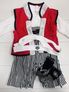 ベビー　袴ロンパースセット