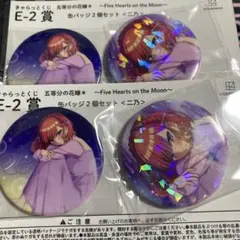 Five Hearts on the Moon 缶バッジ2個セット E-2賞