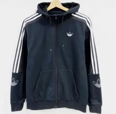 adidas originals アディダス ジップパーカー トレフォイルロゴ