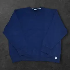 80s Russell Athletic プリントタグ 無地スウェット XXL