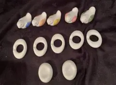 カラフル鳥他デザイン箸置きセット