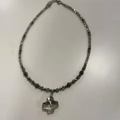 スワロフスキートップ　ネックレス