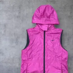 NIKE ベストフリース　ウィメンズMサイズ相当　リバーシブル　2572