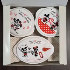 ミッキー＆ミニー 食品保存容器 3個セットのサムネイル