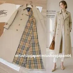 貴重希少●S〜M　ヴィンテージ　BURBERRY　バーバリー　トレンチコート