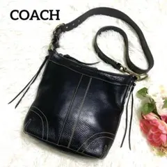 COACH No.0693-10398 2WAYレザーバック ショルダーバッグ