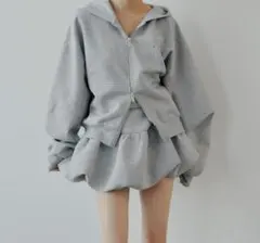 【公式は売り切れ】新品未使用CHICO スウェットバルーンミニスカート