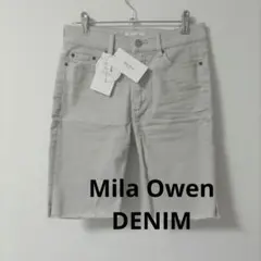Mila Owen DENIM ミラオーウェンハーフパンツ　コットン 中古品のサムネイル