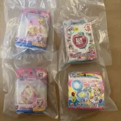 プリキュア　パッケージチャーム　4点セット