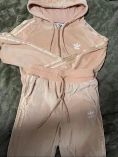 Original adidas ピンク スウェットセットオリジナルアディダス