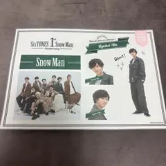 Snow Man 1st Anniversary 阿部亮平 ステッカーセット