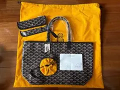 タイムセール❗️新品GOYARD ゴヤール サン・ルイ PM ネイビーブルー