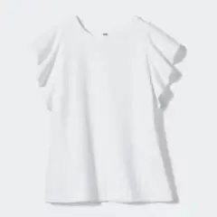 UNIQLO ユニクロ　ラッフルスリーブT