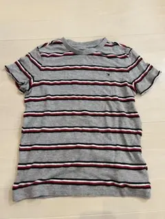 TOMMY HILFIGER ボーダーTシャツ グレー 128cmのサムネイル