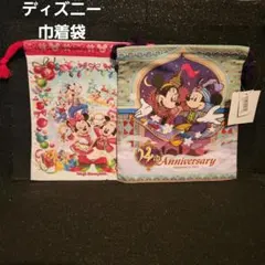 東京ディズニーランド 巾着袋 2枚セット