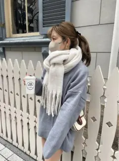 オーバーサイズニットトップス[rut387]