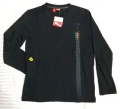 Puma Ferrari 長袖カットソー M 黒 F1 ロングTシャツ タグ付
