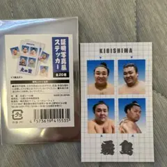 霧島　大相撲　証明写真　ステッカー　 証明写真風ステッカーvol.1