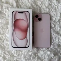 iPhone15 ピンク 本体 256GB