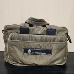 CASTELBAJAC ショルダーバッグ カーキ